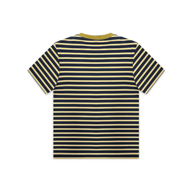 Mountainpeak T Shirt Unisex Yellow Stripes-1