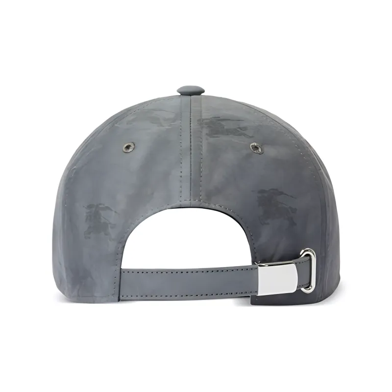 Burberry Cotton Baseball Caps Men's Blue-1