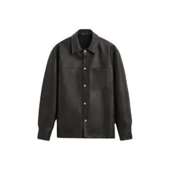 ZARA Jackets Coats Men's Black Brown