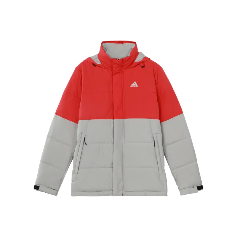 Adidas Down Jackets Men Metallic Gray-0