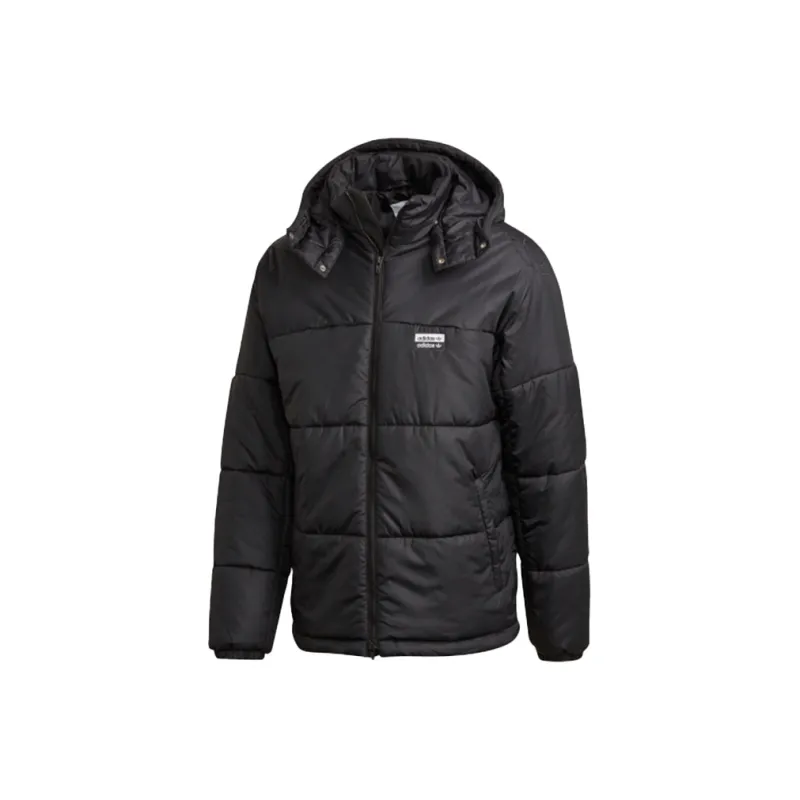 Adidas Originals RYV Puffer Jackets Men Black-0