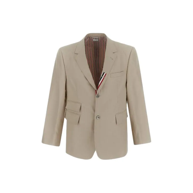 THOM BROWNE Single Breasted Tailored Blazer-0