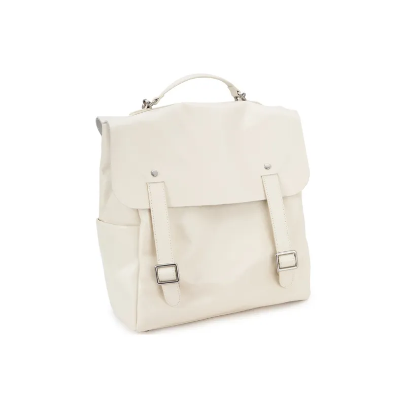VENOF Top Grain Cow Leather Backpack Large Size Women's Vegetable Tanned Black/Vegetable Tanned Coffee-10
