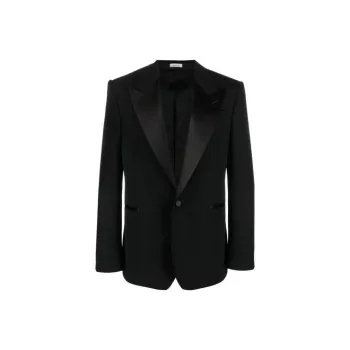 Alexander McQueen Contrasting Tailored Blazer