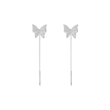 TRVMOE 999 Fine Silver Drop Earrings Women's