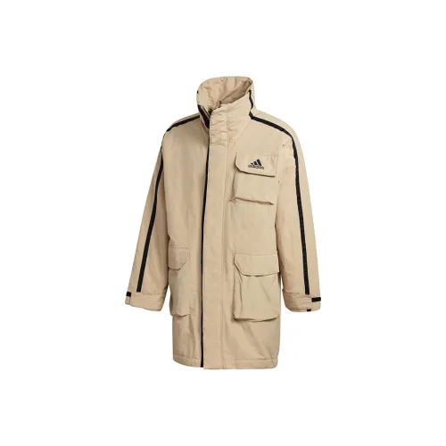Adidas Puffer Jacket Winter Men's Prairie Brown