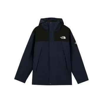 THE NORTH FACE Sports Life Collection Outdoor Hiking Water Resistant Windbreaker Jacket Unisex Navy Blue