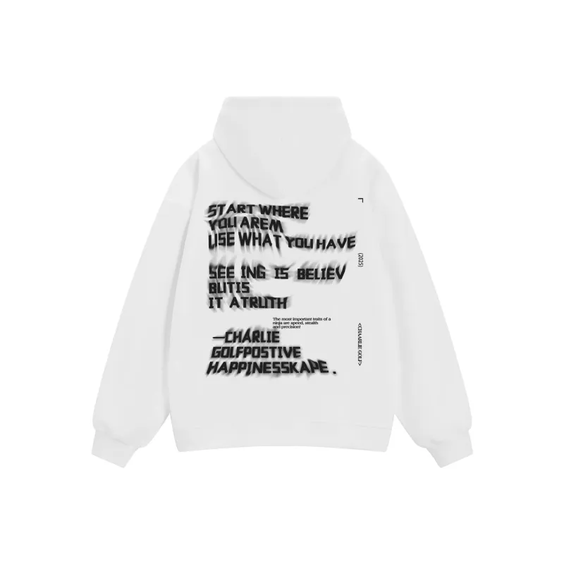 CHARLIE GOLF Sweatshirt Unisex Apricot-6