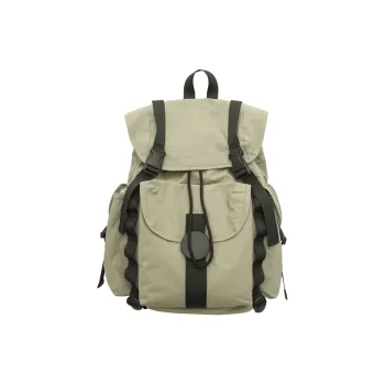 DCLOUD Nylon Backpack Unisex Orange/White/Black/Green/Light Gray