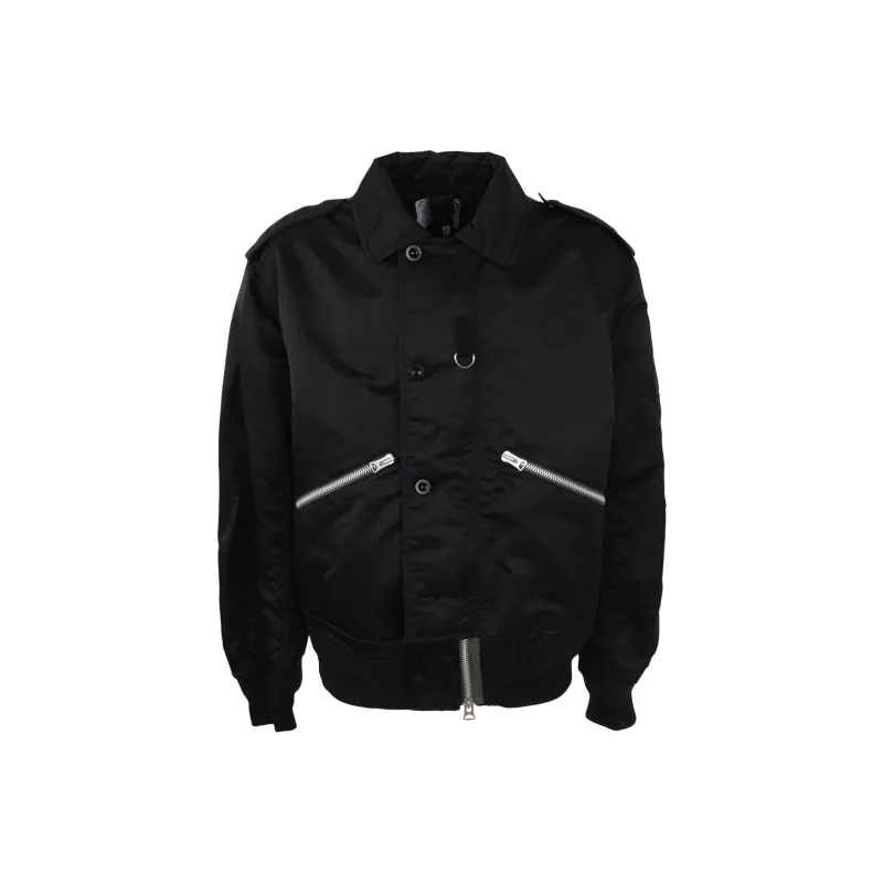 Sacai Collared Button Up Jacket-0