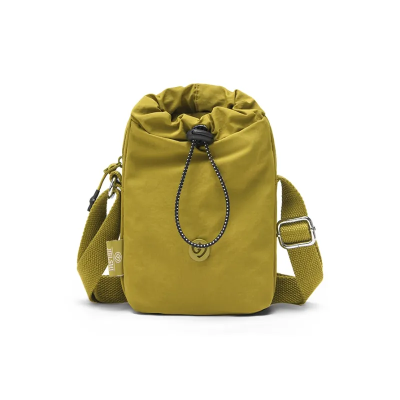 Gerlanx Nylon Fabric Water Bottle Bag, Shoulder Bag Small Size Unisex Multicolor-16