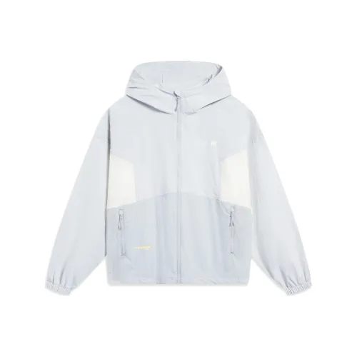 LiNing Jacket Men's Sichuan Stone Gray Ivory