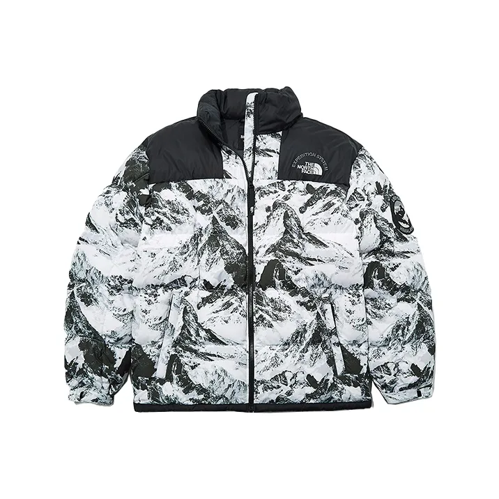 THE NORTH FACE Lhotse Down Jackets Snow Mountain White Unisex Korea Version-0