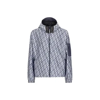 FENDI SS23 Jackets Coats Men's Silver Blue