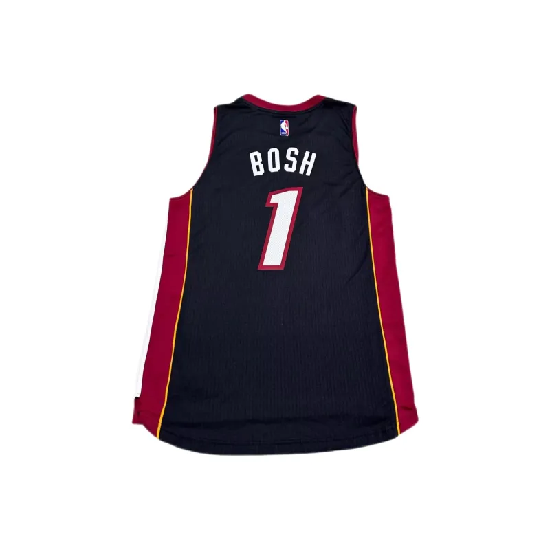 Adidas x NBA Heat Team Basketball Jersey Unisex Black-1