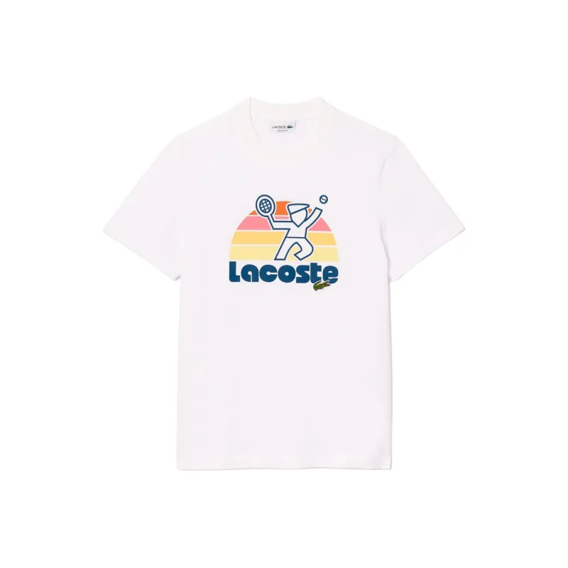 LACOSTE T Shirts Men White-0