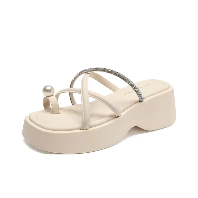 ZHR PVC Polyvinyl Chloride Odor Resistant Slide Slippers Women's-1
