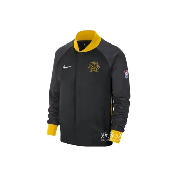 Nike Nba Golden State Warriors Showtime City Edition Dri Fit Jacket