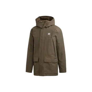 Adidas Originals Puffer Jackets Men Branch Umber