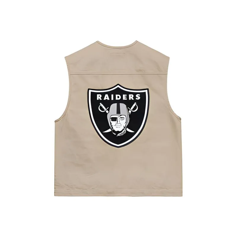 Supreme Nfl X Raiders X '47 Denim Vest-1