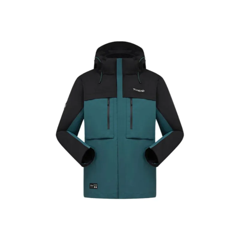TOREAD 3 in 1 Outdoor Windproof Warm Windbreaker Jacket Unisex-24