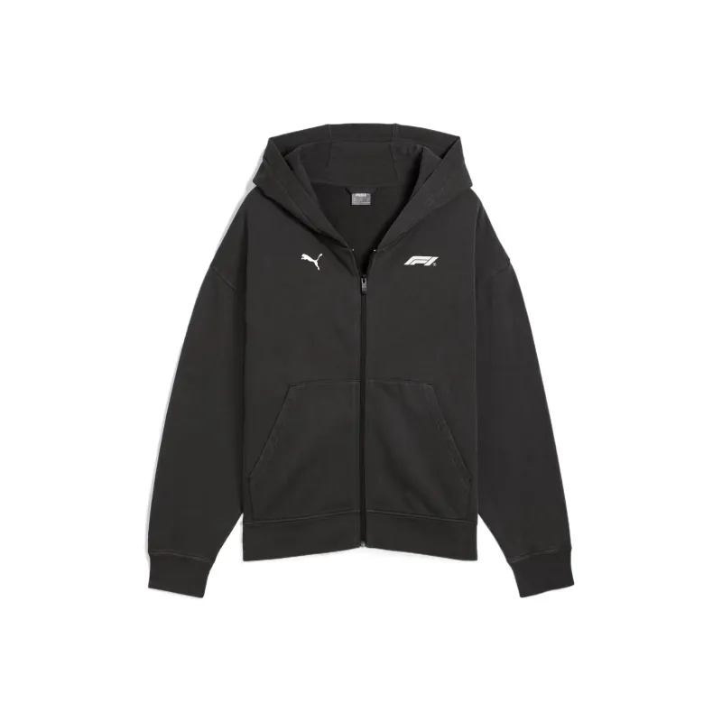 PUMA Graphichoodie F1® Fullzip Sweatshirt Men's Black-0