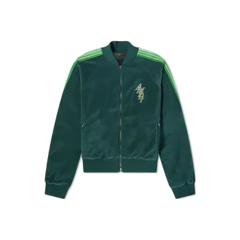 AMIRI Stack Monogram Velvet Jacket