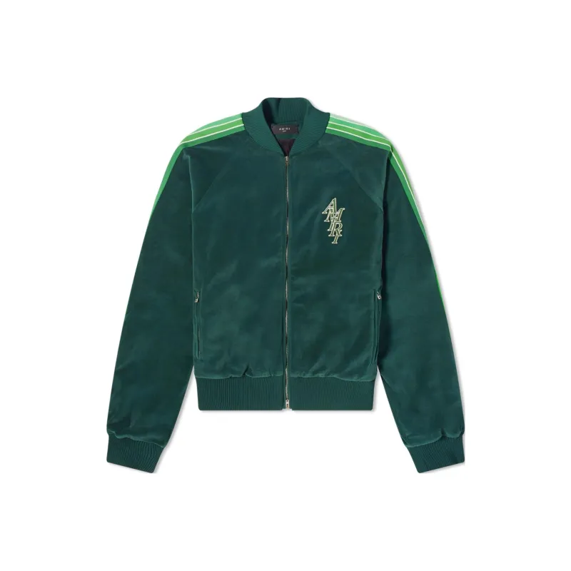 AMIRI Stack Monogram Velvet Jacket-0