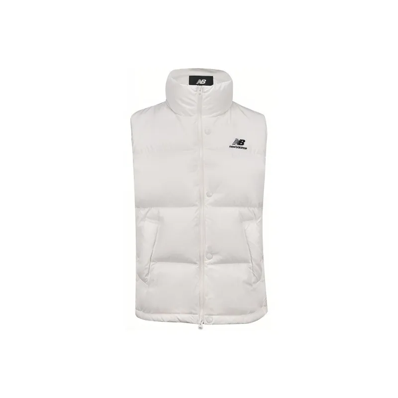 New Balance Casual Down Vest Unisex White-0