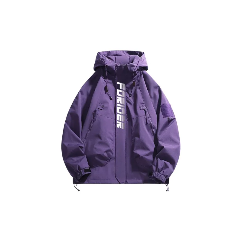 FORIDER Waterproof And Windproof Windbreaker Jacket Unisex-12