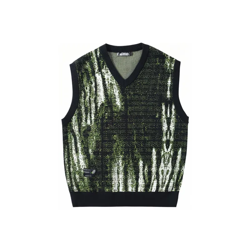 ENSHADOWER Vest Unisex Black Green-0
