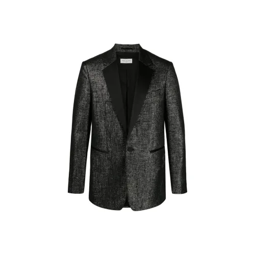 SAINT LAURENT Single Breasted Tuxedo Jacket