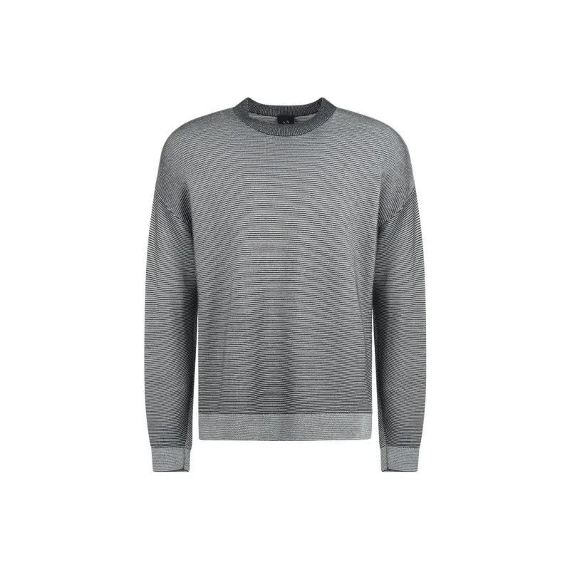 ARMANI EXCHANGE Ribbed Cotton Sweater-0