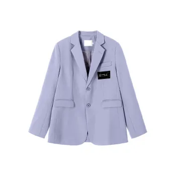 WE11DONE Business Suits Men Taro Purple