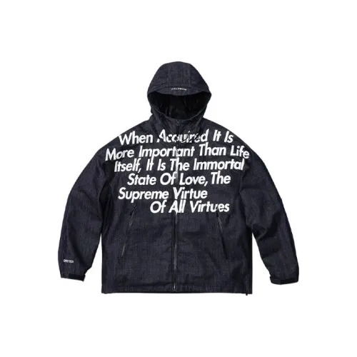 Supreme X Junya Watanabe X Comme Des Garçons Man GORE TEX Denim Parka