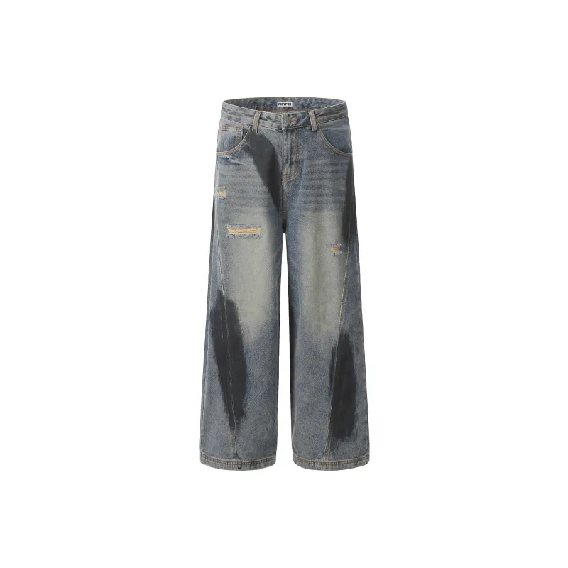 WELTER EXPERIMENT Jeans Unisex Blue-5