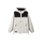 White Windbreaker Jacket