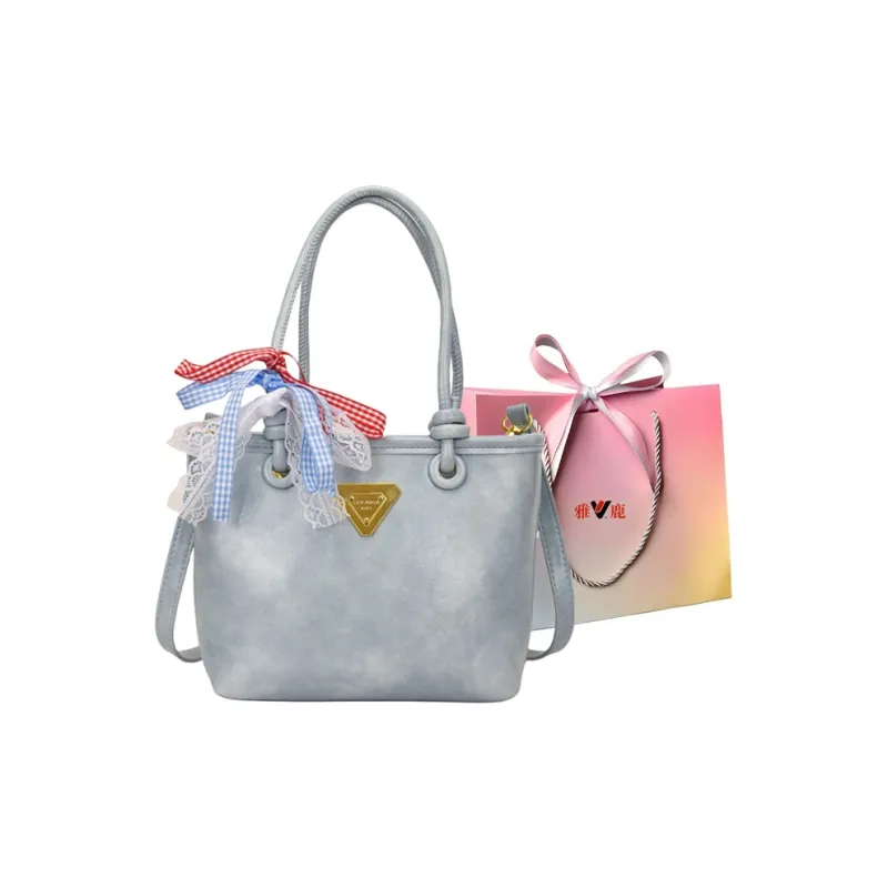 Yalu PU One Shoulder Handbag Women's Black/Blue/Ecru/Pink-7