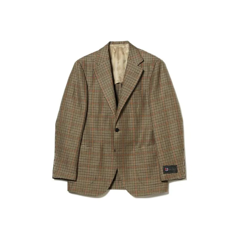 Beams Business Suits Men Light Brown-0