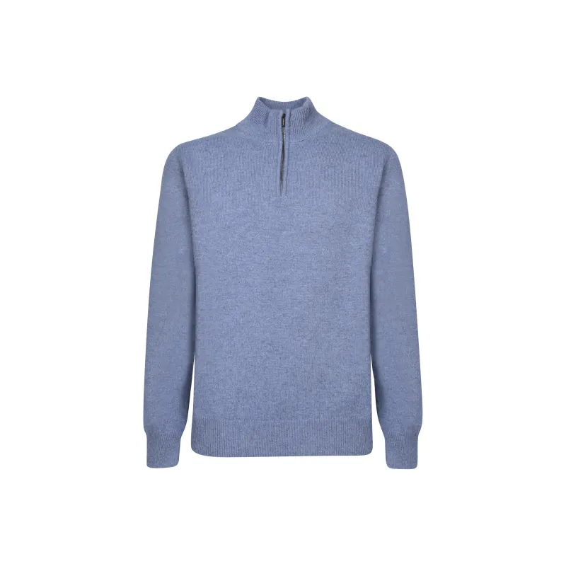 Zanone Knitwear Men Blue-0