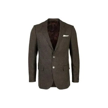 HUGO BOSS Business Suit Coat Men's Dark Brown