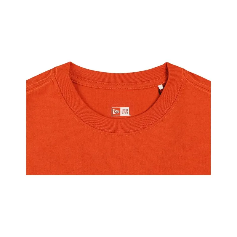 New Era SS22 T Shirt Unisex Orange Red-3