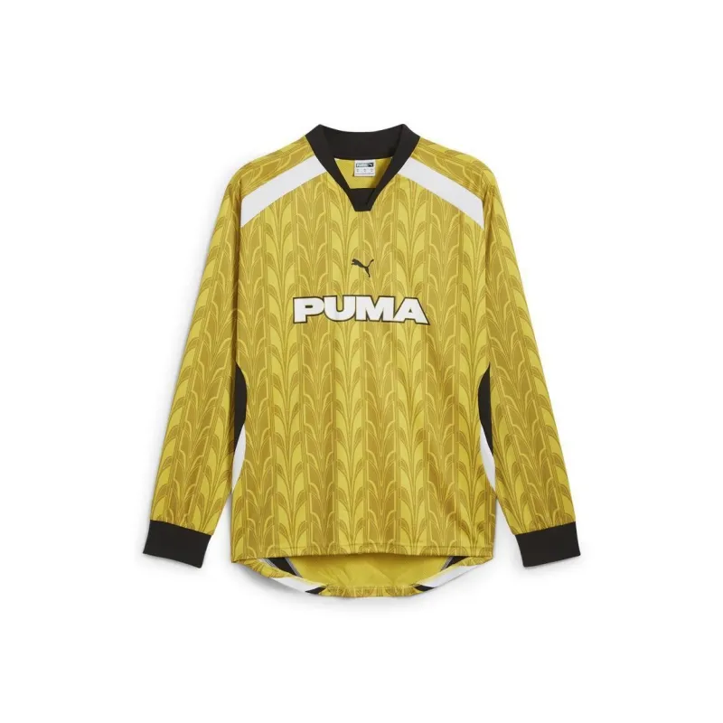 PUMA FOOTBALL JERSEY T Shirt Unisex Yellow-0