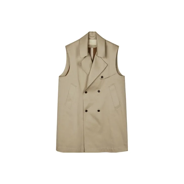 CROQUIS Vests Unisex 212 Light Gray Khaki-0