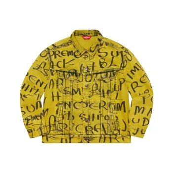 Supreme Black Ark Denim Trucker Jacket