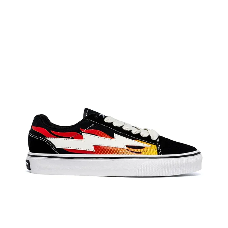 MABEL&CO Anti Slip Wear Resistant Low Top Skateboard Shoes Unisex-13