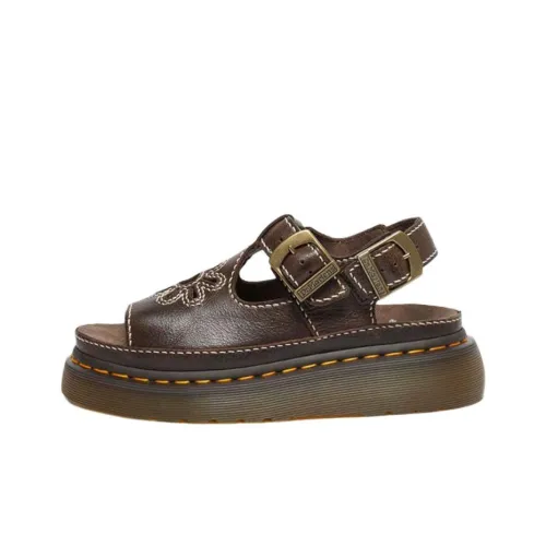 Dr.Martens DUNNET One Strap Sandals Women's Brown