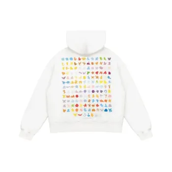 Pokemon X Vandy The Pink Pokémon Collaboration Sweatshirts Unisex White