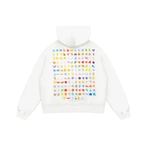 Pokemon X Vandy The Pink Pokémon Collaboration Sweatshirts Unisex White