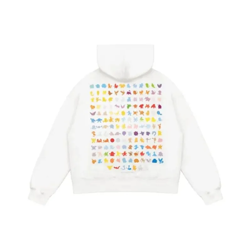 Pokemon X Vandy The Pink Pokémon Collaboration Sweatshirts Unisex White-0